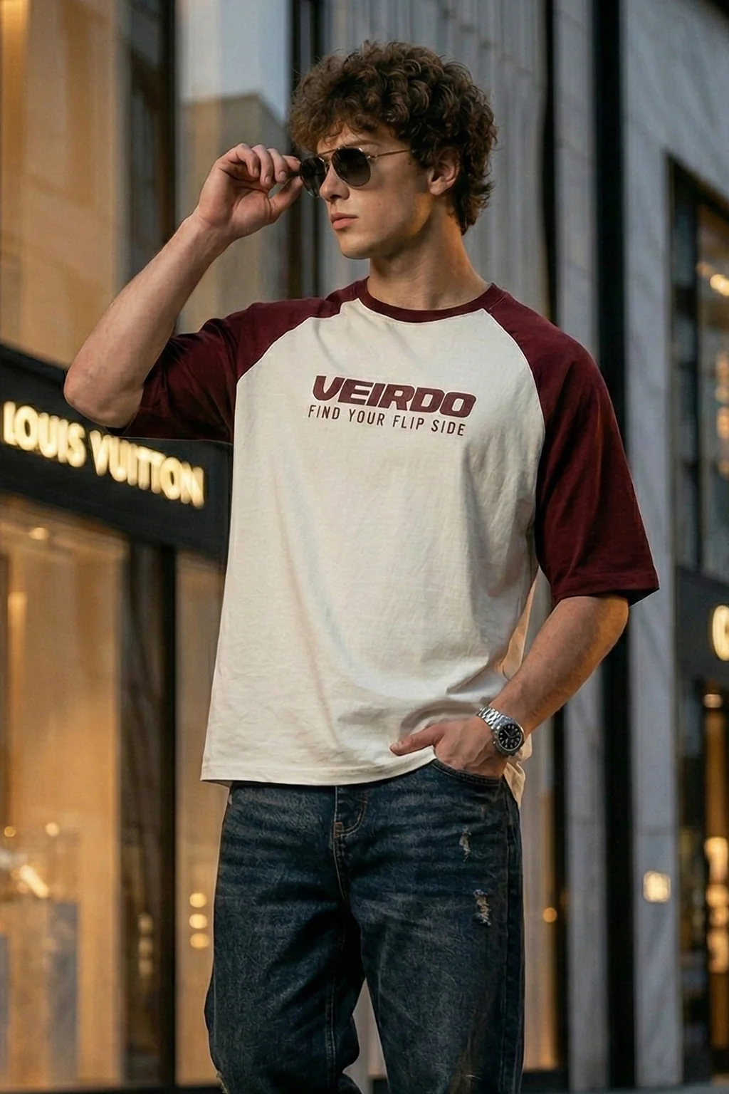 Over sized t for men from YOUR BRAND